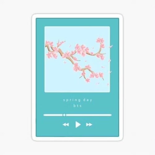 Spring Day BTS-Sticker