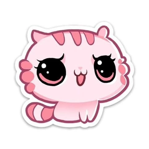 Cute Cat - Sticker