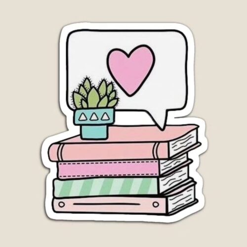 Books Love - Sticker
