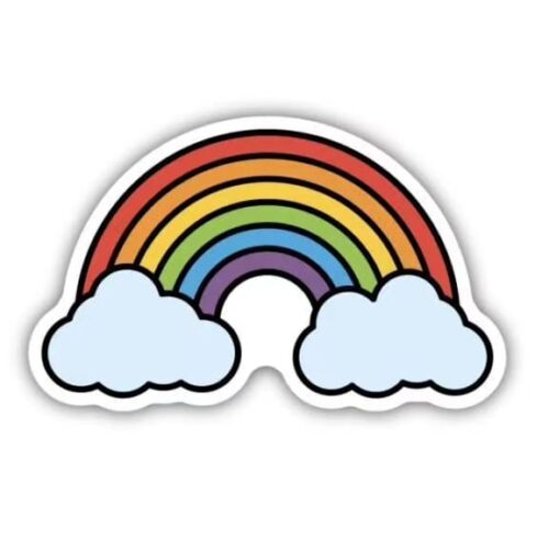 Rainbow - Sticker