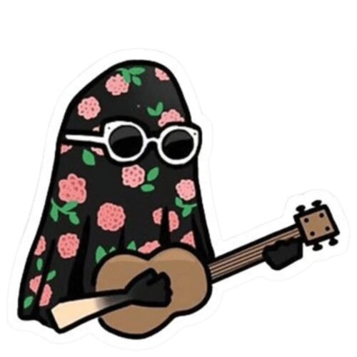 Guitarist Ghost – Sticker