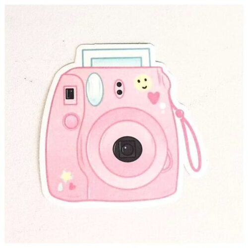Pink Camera - Sticker