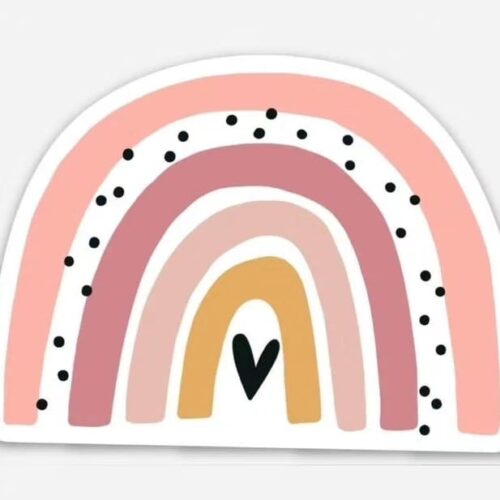 Rainbow -Sticker