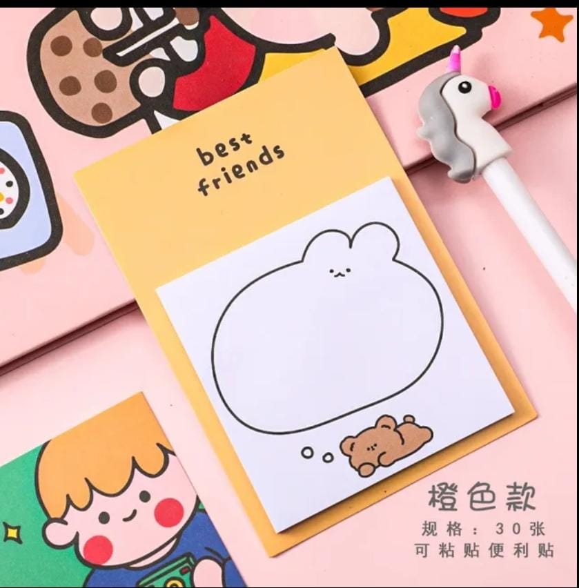 Bear Locker Note CUTE BEAR STICKY NOTES – The Ash Gallery