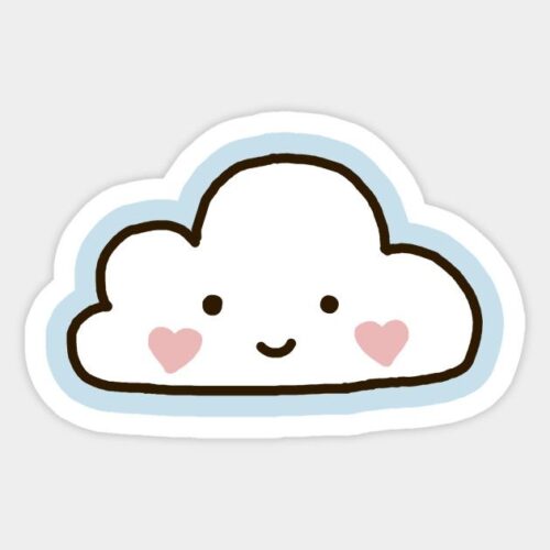 Cloud-Sticker