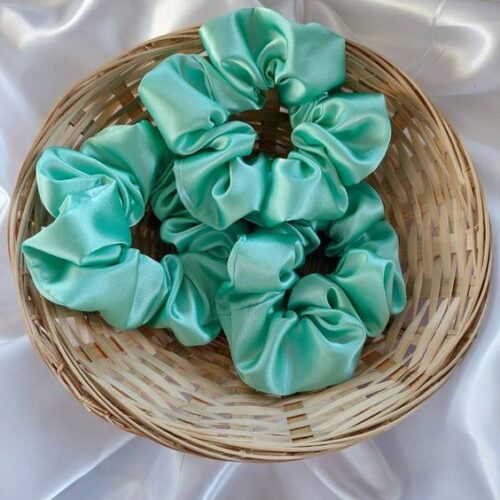 Mint Scrunchie