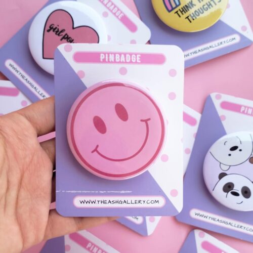 Smile -Pinbadge