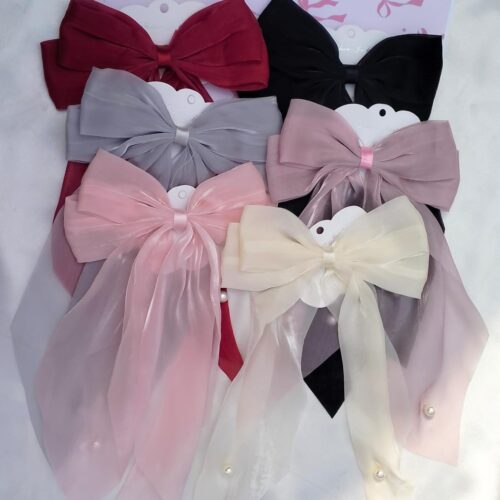 Plain Orginza pearl Bow