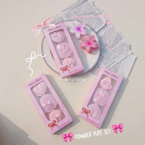 Mocallure 3 piece powder puff Set