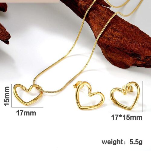 Stainless Steel Heart Bundle
