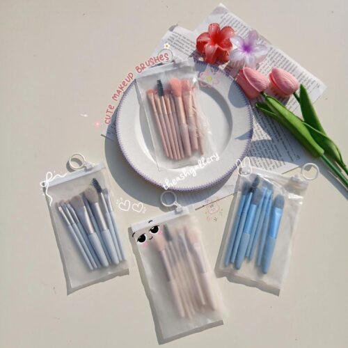 8 Pcs Mini Makeup Brush Set