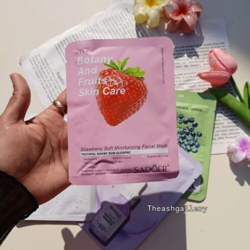 Starwberry Moustrizing Facemask sheet