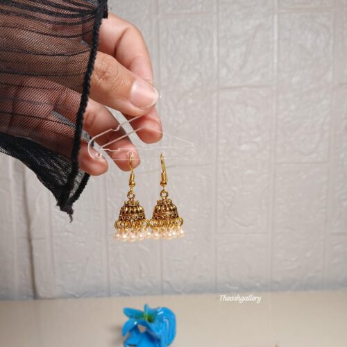 Golden Small Jhumki