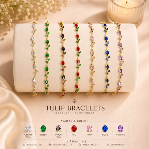 Viral tulip bracelet