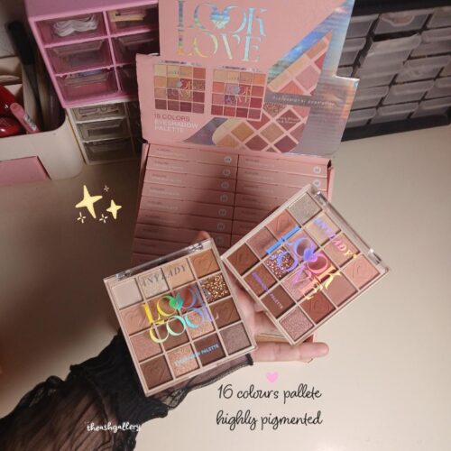 ANYLADY Look Love 16 Colors Eyeshadow Palette ✨💗